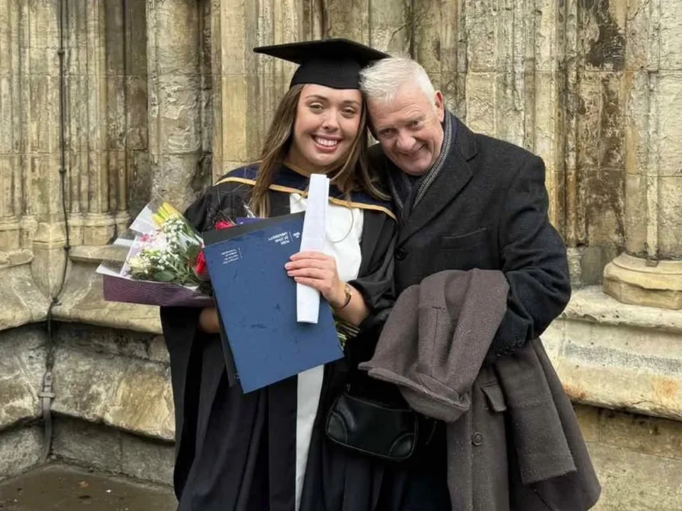 Libby Storrow at her graduation