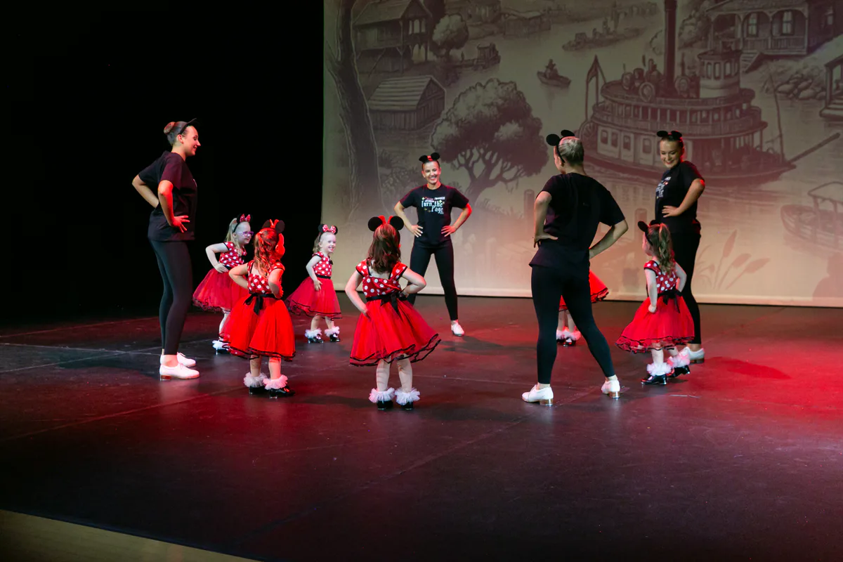 Young children enjoying a Pre-School dance class at JL Dance Academy in Ripley